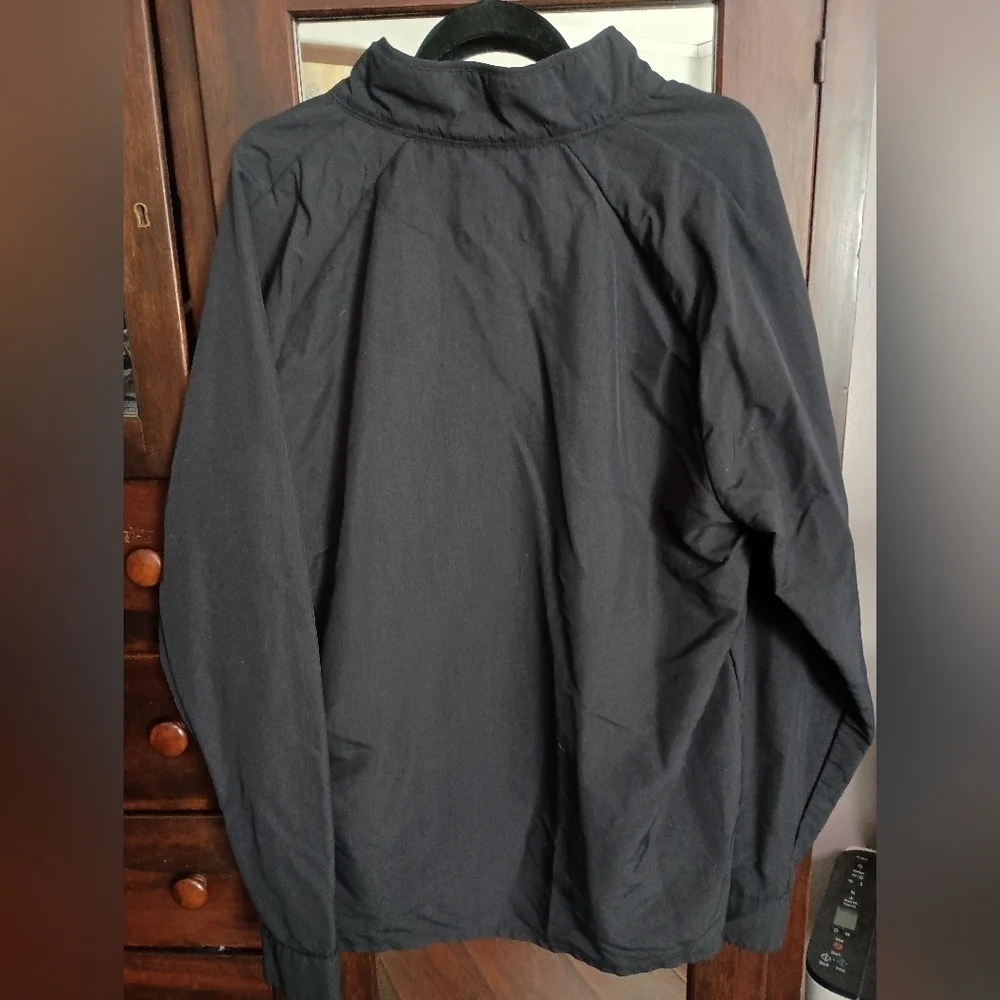 Hurley Men's Black Windbreaker / Rain Jacket_XL